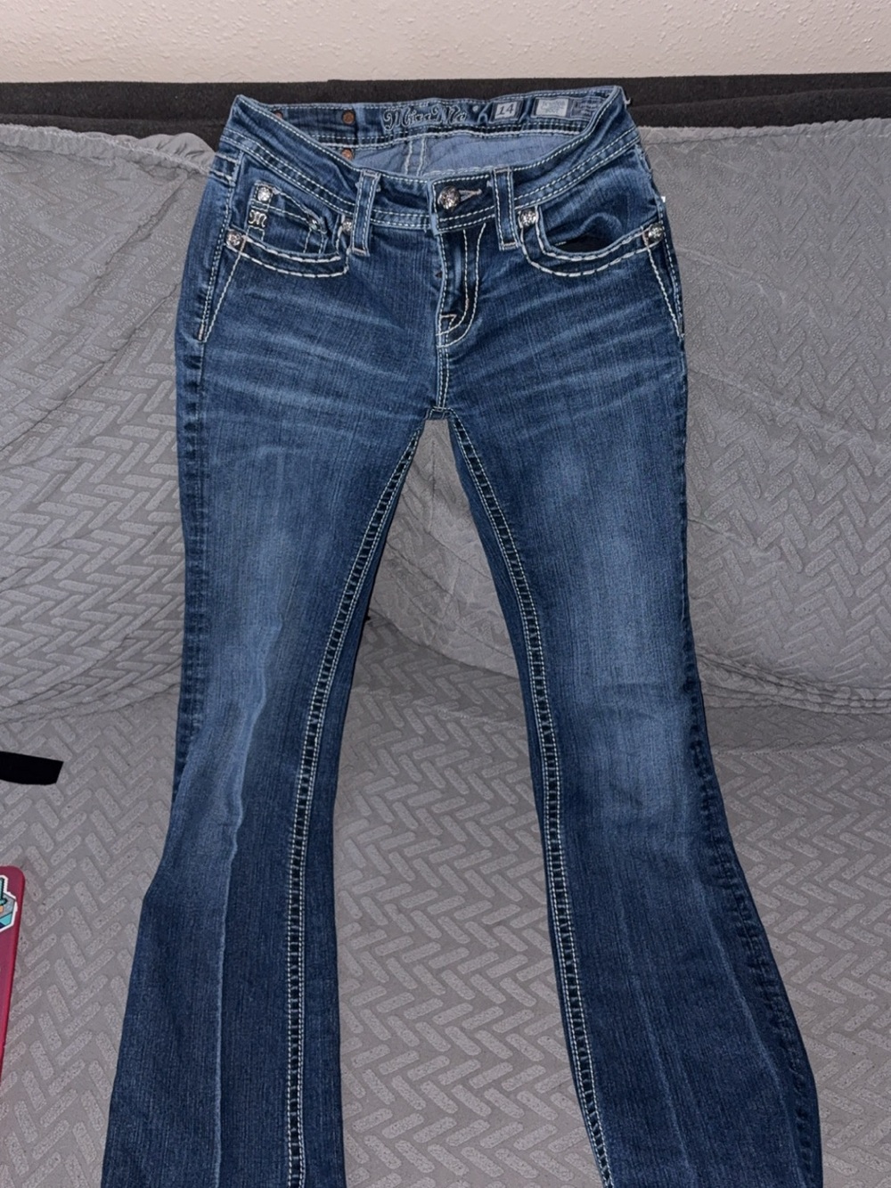Miss Me Dark Blue Bootcut Jeans